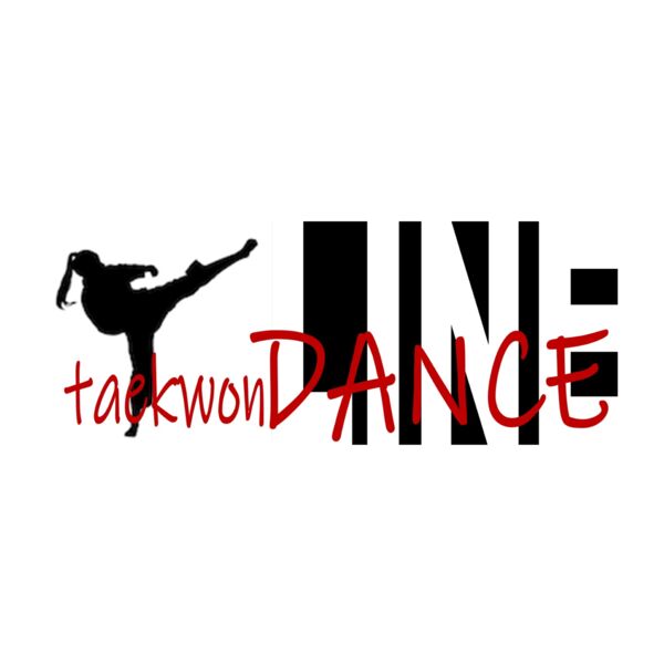 taekwonDANCE LOGO WHITEONWHITERED LARGE Thumbnail